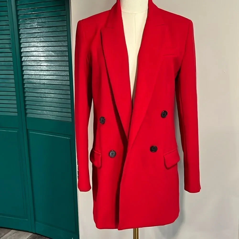 Ete Comme Hiver Paris Red Blazer NWT - small ($400)